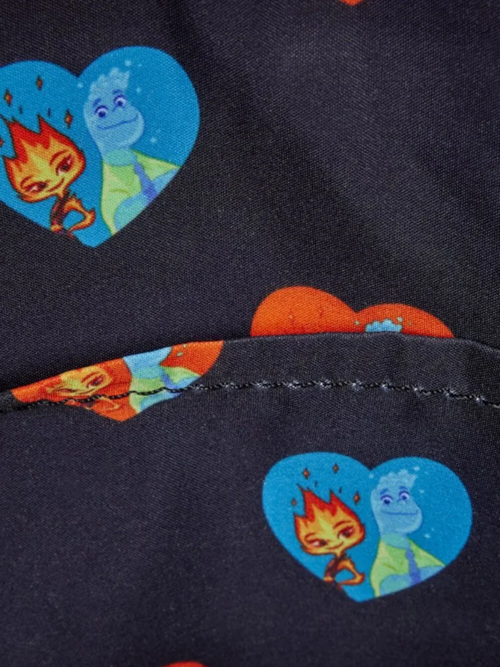 Loungefly Pixar Elemental Mini Backpack Wade & Ember Ombre Bag New With Tag